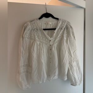 Love shack fancy blouse